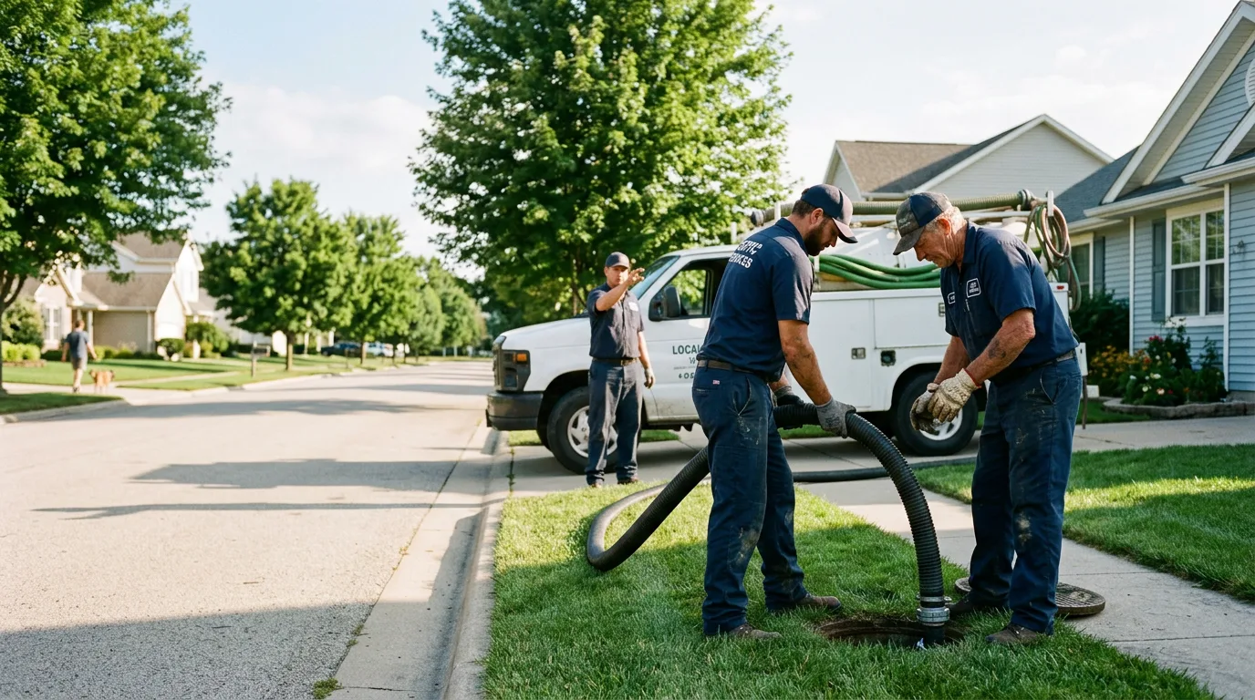 Emergency Septic Service in Aroma Park, IL